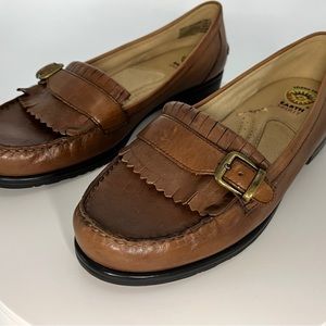 Earth Spirit Penny WW Gelron 2000 Leather Casual Comfort Loafers Shoes Sz 9W.